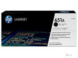 Черный картридж с тонером HP 651A, 13 500 (ч/б) страниц для Color LaserJet, CE340A - фото 1 - id-p116368451