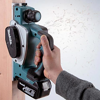 Makita DKP180Z 18.0 В электрлік ұшақ, 82 мм, 0-2.0 мм, 14000 айн/мин, (қаңқа) батареялары жоқ және зарядтағышсыз