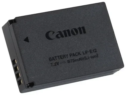 Батарея аккумуляторная  Canon LP-E12 (ДУБЛИКАТ)