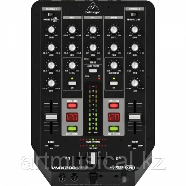 BEHRINGER VMX200USB Аналоговый микшерный пульт