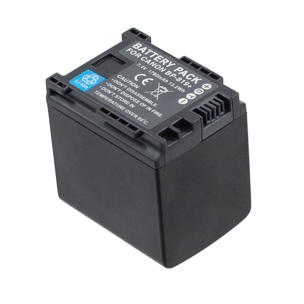 Батарея аккумуляторная  Canon BP-819+ (ДУБЛИКАТ)