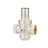 Редуктор давления 3/4", PN25, поршневой, с присоединением к манометру Varmega