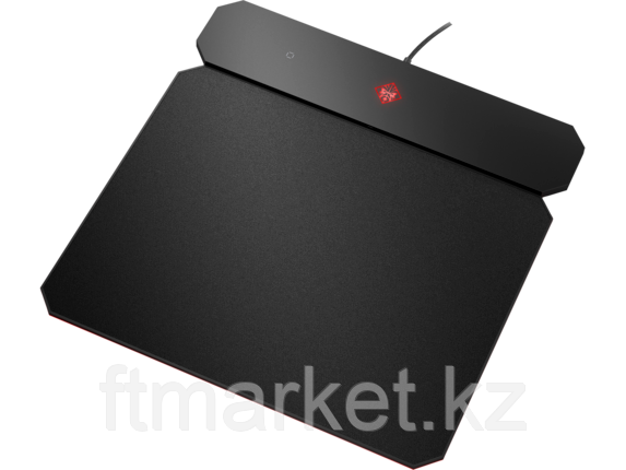 Коврик HP OMEN Outpost 6CM14AA/USB-A/зарядка Qi/черный, фото 1
