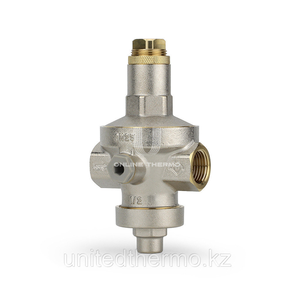 Редуктор давления 2", PN25, мембранный, с присоединением к манометру