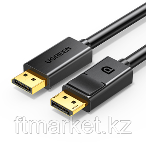 UGREEN DP102 DP Male to Male Cable 2m кабелі (Қара), фото 1