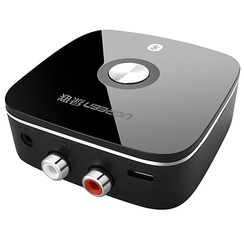 Приемник ресивер звука  UGREEN CM106 Wireless Bluetooth Audio Receiver 5.0 with 3.5mm and 2RCA Adapter