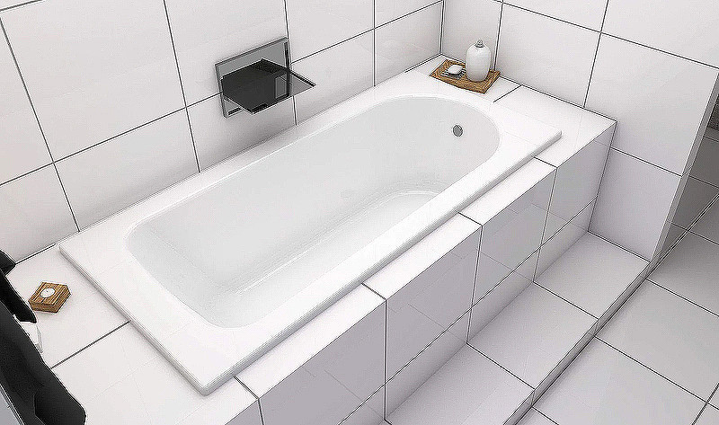 Ванна стальная Kaldewei Eurowa 170x70 см mod. 312-1 Standard 119812030001 - фото 4 - id-p105438642