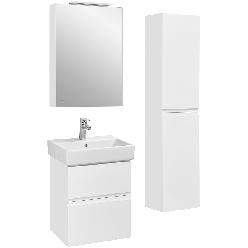 Зеркальный шкаф ROCA OLETA 500 правый, белый глянец - фото 3 - id-p115718973