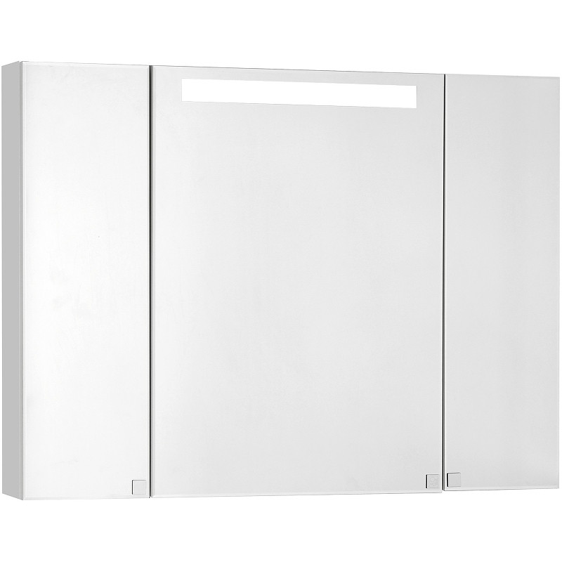 Зеркальный шкаф, МАДРИД 100, со светильником - фото 1 - id-p105439872