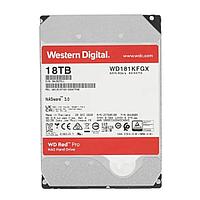 Жесткий диск для NAS систем HDD 18Tb Western Digital Red PRO SATA3 3,5* 7200rpm 512Mb WD181KFGX