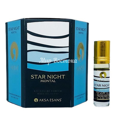 Концентрированные масляные духи Star Night Montal от Aksa Esans (6 мл), фото 1