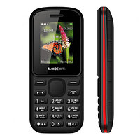 TeXet TM-130 цвет черный-красный мобильный телефон (TM-130 цвет черный-красны)