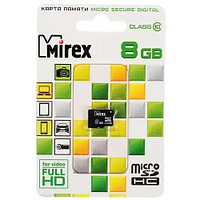 Mirex microSDHC [13612-MC10SD08] флеш (flash) карты (13612-MC10SD08)