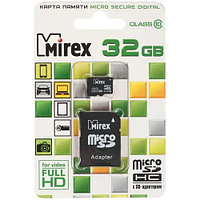 Mirex microSDHC [13613-AD10SD32] флеш (flash) карты (13613-AD10SD32)