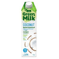 Green Milk напиток на ячменно-нутовой основе Кокос, 1л