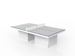 Теннисный стол из композитного мраморного камня JOTA, модель ARENA
