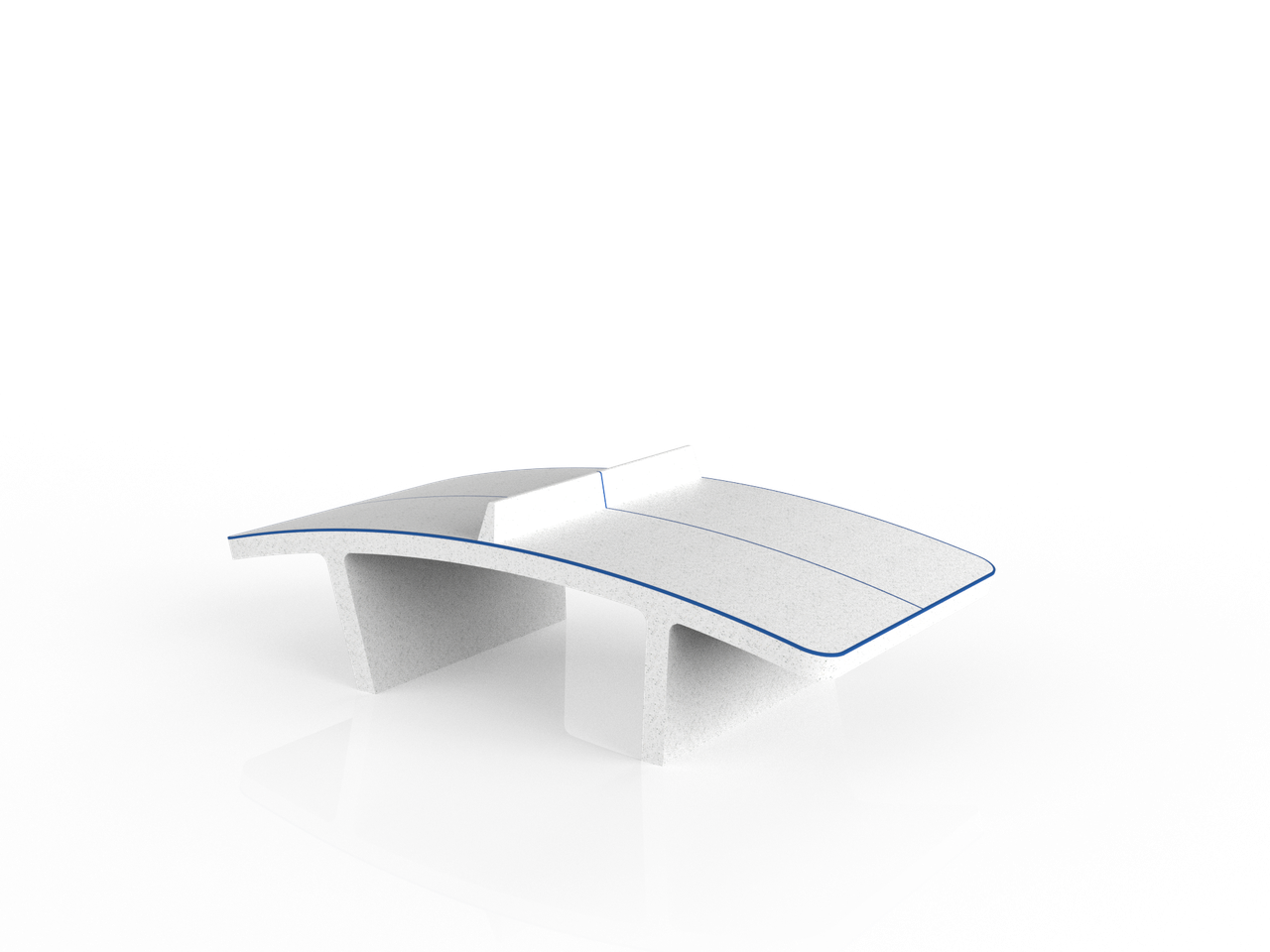 Стол из композитного мраморного камня JOTA, модель   TEQBALL, фото 1