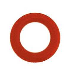 Кольцо уплотнительное солин.клапана (силикон) толщина 1.78 мм - внутренний ø 6.07 мм O-RING 02025 RED SILICONE - фото 1 - id-p94681994