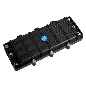 Муфта оптическая OK-FOSC-102-24F (проходная горизонтальная) до 24 волокон (с комплектующими), фото 1