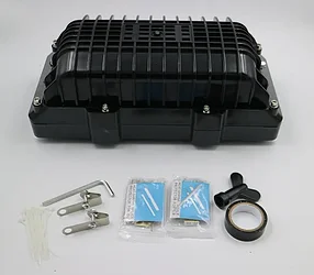 Муфта оптическая OK-FOSC-106-96F (проходная горизонтальная) до 96 волокон (с комплектующими), фото 4