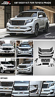 Передний набор на Land Cruiser Prado 150 2014-17 дизайн 2021