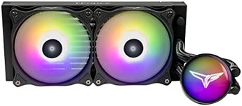 СЖО Team Group T-Force SIREN GD240E Black ARGB,600-2000 RPM±10% Radiator:276x120x27 FAN:2x120x120x25 TB120502