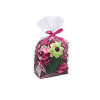 Набор сухоцветов из натуральных материалов, с ароматом "Роза" (10х7,5х15,5 см)