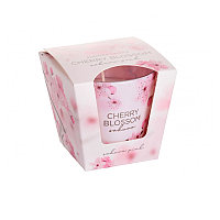 Ароматизированная свеча в стакане BARTEK "Вишневый цвет (Cherry Blossom)"