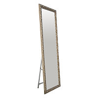 Напольное зеркало с рамой Арт.816 (белый)