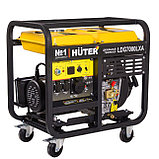 Дизельный генератор Huter LDG 7000LXА ( 5.5 кВт | 220В | бак, л 14 | Вес, кг 114.8 | Расход топлива, г/кВтч 375 | Ручной, АВР ), фото 6
