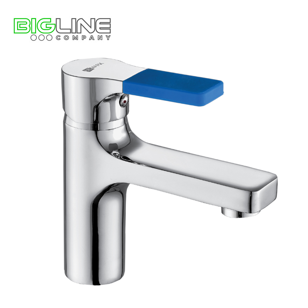 Смеситель LEMARK LM0606C Аura для умывальника монолитный, хром