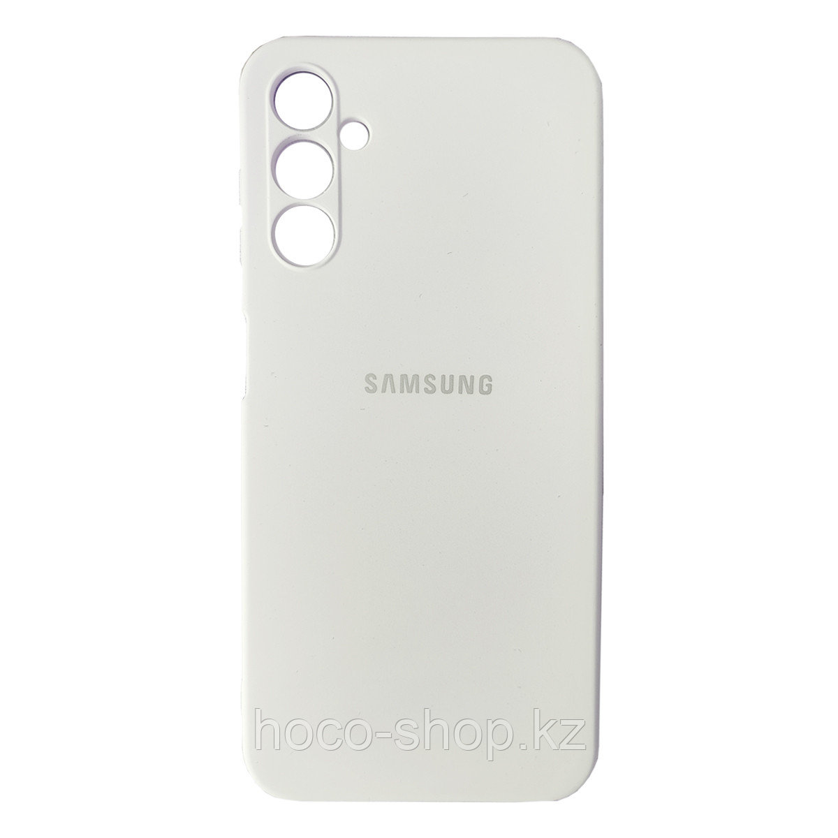 Чехол для Samsung A14 Silicone Белый
