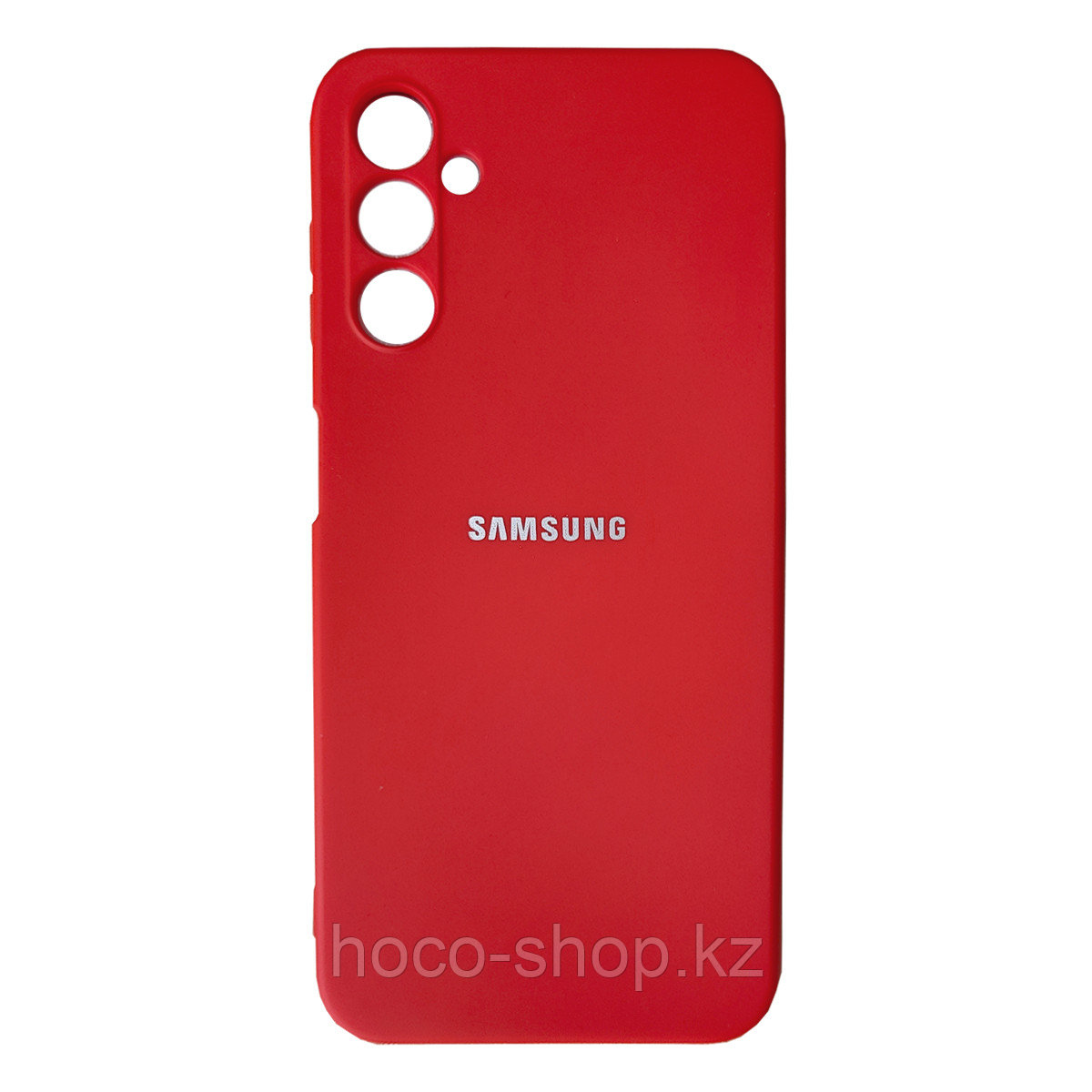 Чехол для Samsung A14 Silicone Красный