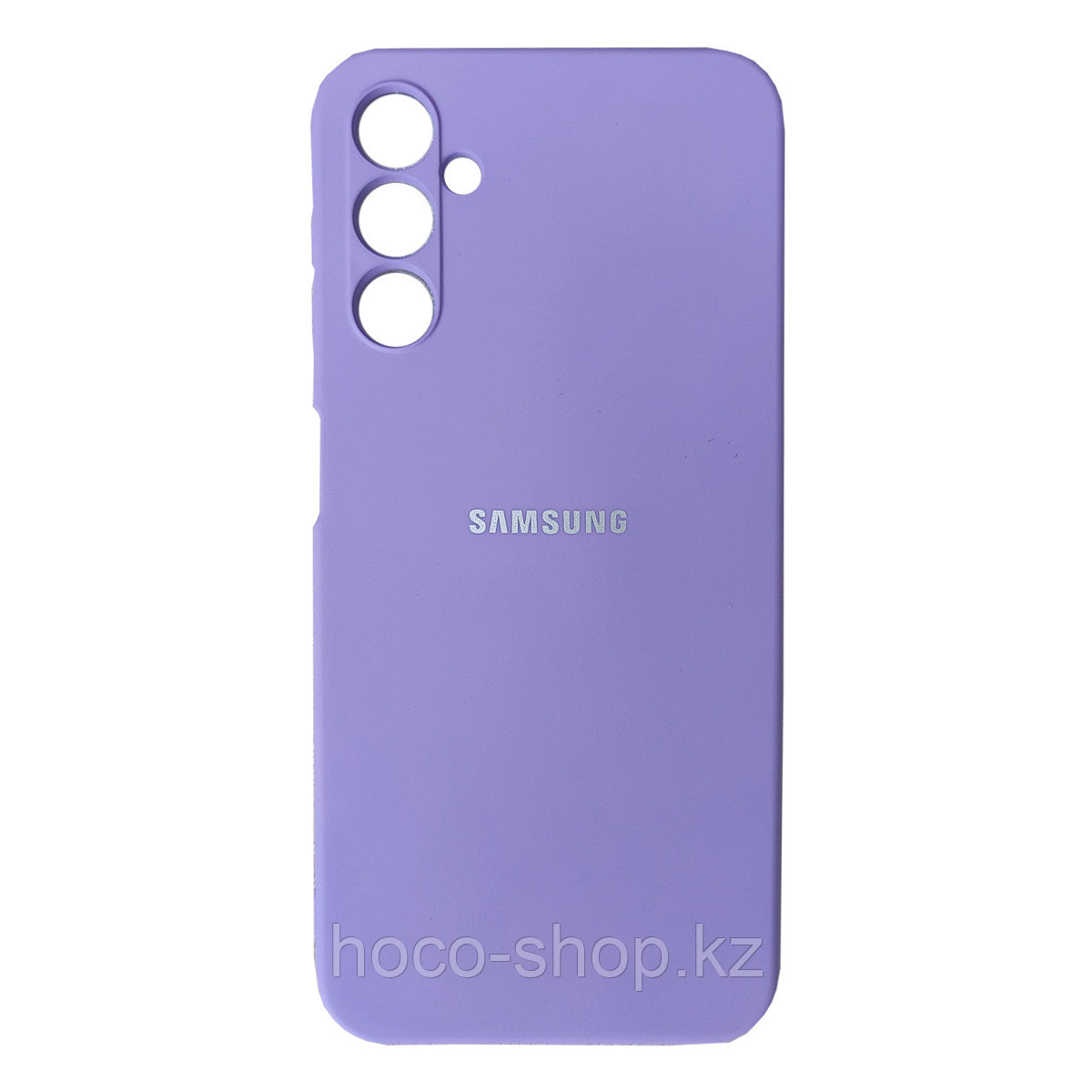 Чехол для Samsung A14 Silicone Сиреневый