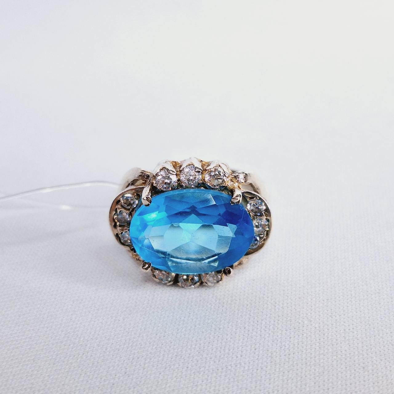 Серьги из серебра с фианитами Индия O90 вид овал, с английским замком, фото 1