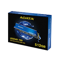 Твердотельный накопитель SSD ADATA Legend 700 ALEG-700-512GCS 512GB M.2