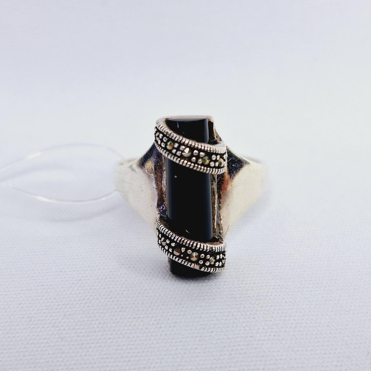 Серьги из серебра с фианитами Индия O774 , с английским замком, фото 1