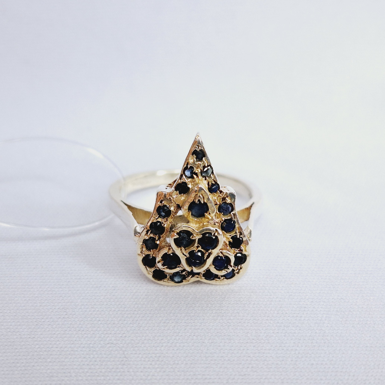 Серьги из серебра с фианитами Индия O854 , с английским замком, фото 1