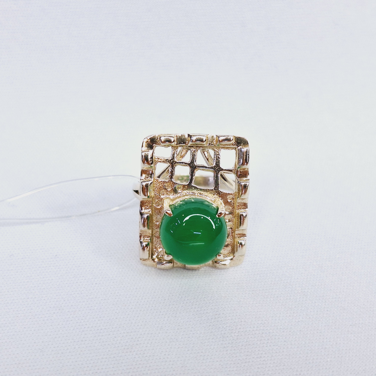 Серьги из серебра с фианитами Индия O783 , с английским замком, фото 1