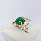 Серьги из серебра с фианитами Индия O783 , с английским замком, фото 2