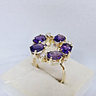 Серьги из серебра с фианитами Индия O977 , с английским замком, фото 2