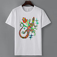 Футболка с принтом “The Scy Lizard” (“Небесная ящерица”)