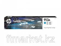 Картридж HP 913A Cyan Original PageWide Cartridge для HP PageWide Pro 352, 452, MFP 377, 477, фото 1