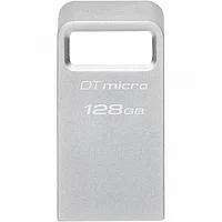 Флэш-накопитель Kingston 128Gb USB3.2 Gen1 Data Traveler Micro 3.2 USB (Metal case) DTMC3G2/128GB