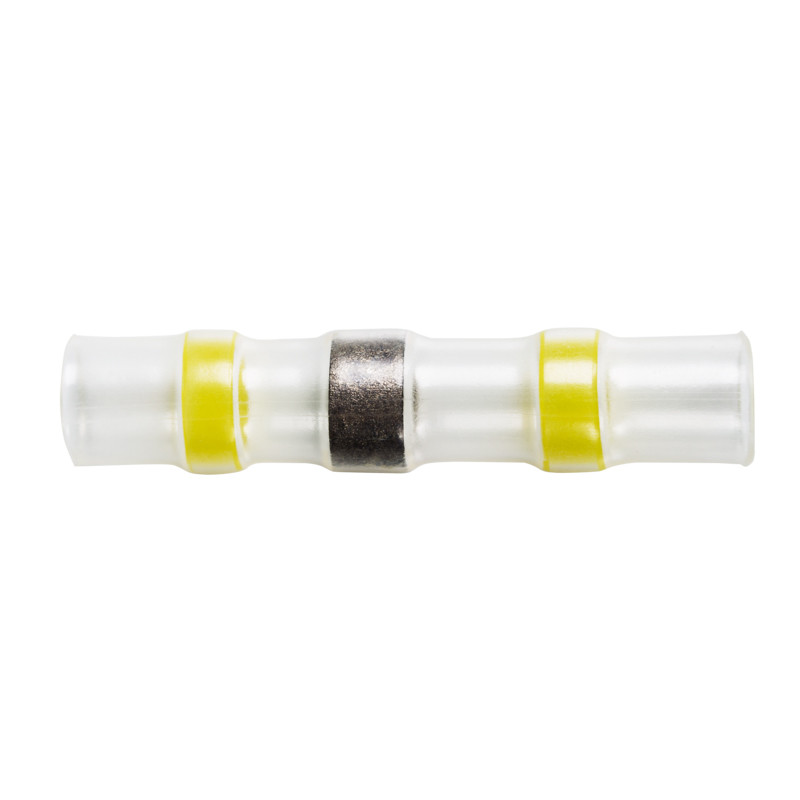 Гильза кабельная изолированная ПК-т 6.0 термоусаживаемая под пайку L-40 мм 4.0-6.0 мм² желтая REXANT - фото 1 - id-p116492183