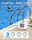 Автоматический робот-пылесос для бассейна HJ3052JS OPSON PLUS с кабелем 15м WYBOTICS, фото 6