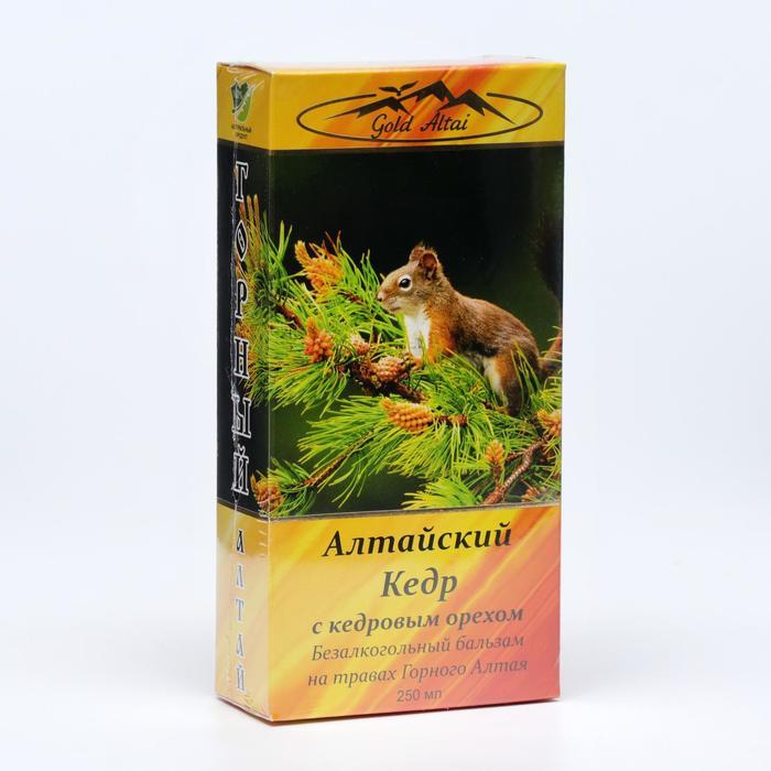 Бальзам "Алтайский Кедр" с кедровым орехом, 250 мл, фото 1