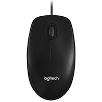 Мышь проводная Logitech M100 (910-006652) черный