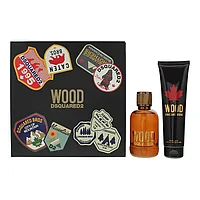 Dsquared2 Wood for Him Gift Set edt 50ml+ shwer gel 50ml + body lotion 50ml