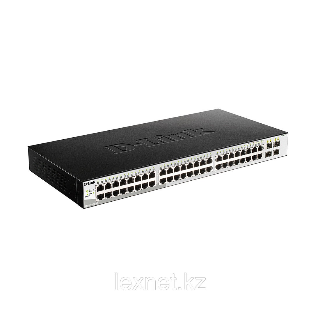 Коммутатор, D-Link, DGS-1210-52/ME/B1A, 19 дюймовый стоечный, 48 портов